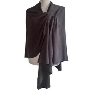 Parkhurst Covi Wrap Charcoal   Women One Size
